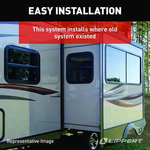 In Wall RV Slide Out Triple Rack Repair Kit With Hook Racks V Rollers Retainers Rivets Rack Shoes Wear Pads Plugs Sealing Foam Float Side