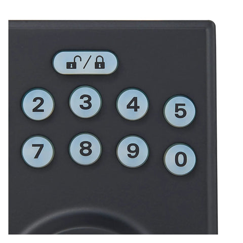 Contemporary Electronic Keypad Door Lock With Matte Black Hardware Designed For Hassle Free Keyless Entry Deadbolt Installation And Rock Solid Home Protection
