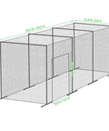 Baseball Batting Net Cage 55x12x12ft Portable Practice Cage For Baseball And Softball with door, polyester and PE netting