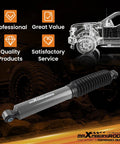 G1 Version Beefy Steering Damper Stabilizer For Jeep Wrangler 1987 2009 And Chevrolet Silverado 1500 2500 Avalanche 2002 2006 displayed