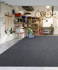Oil Spill Mat For Garage Floor 7.4 By 8.4 Feet Premium Absorbent Pad With Waterproof Rubber Backing Washable And Reusable in garage