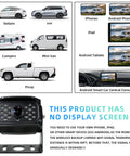Dead Simple Wireless Backup Camera For Truck RV Trailer With AI Blind Spot Monitoring No Wiring Required Rock Solid 985 FT WiFi Range with compatibility details.