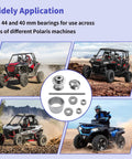 Wheel Bearing Removal And Reinstall Tool For Polaris Ranger RZR Ranger General Sportsman displayed with ATVs in desert