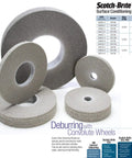 EXL PRO Deburring Wheel For Metal Finishing And Polishing, Unitized 6 In X 1 In X 1 In, Delivers 30 To 50 Percent Longer Life