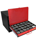 Heavy Duty Four Drawer Hardware Organizer With 2500 Piece Small Parts Kit Steel Cabinet With Removable Inside Trays Black And Red