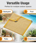 90 Percent Shade Cloth 9x30ft UV Block Outdoor Go To Patio Shade Cover Permeable And Tear Fade Resistant Rectangle Sunshade Fabric