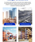 Usage scenarios for Heavy Duty Electric Forklift Truck Featuring Punchy Motors And Rock Solid Tires including construction and warehouse.