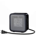 Ceramic Portable Mini Space Heater for Desk and Office Use, Fast Heating, Energy Efficient 500W, Tip Over Protection, black compact design
