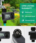 Programmable Sprinkler Timer For Garden Hose Faucet With Rain Delay No Fuss Manual And Automatic Drip Irrigation Weatherproof Yard