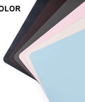 Durable PU Leather Desk Pad Protector Non Slip Desk Pad Large 23.6 By 13.7 Inches Easy Clean Writing Surface And Mouse Pad colors