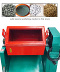 Vibration Grinder Polisher Electric Drum Polishing Machine Deburring Chamfering System With Polyurethane Inner Liner 60L 110V 750W open drum