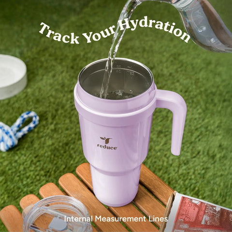 Chill Out With This Wicked 40 Oz Stainless Steel Tumbler Features A Sturdy Handle And Elite Dual Wall Insulation, pink design.