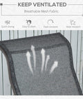 Outdoor Glider Chair For Patio With Smooth Gliding Mechanism And Lightweight Construction Ergonomic 28 Inch Back Gray