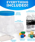 Underwater Crystal Growing Science Kit For Kids Grow 8 Colorful Crystals In A 360 Degree Viewing Canister Safe Easy