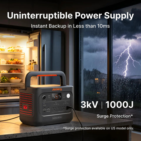 Rock Solid Expandable Portable Power Station Built With 1024 Wh Storage Scaling Up To 11 Kwh Capacity And 1800 Watt Output designed for emergency backup.