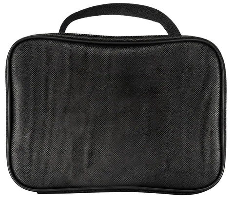 Black carrying case for Shop Ready 3 In 1 Motor Checker And Insulation Megohmmeter, durable and portable.