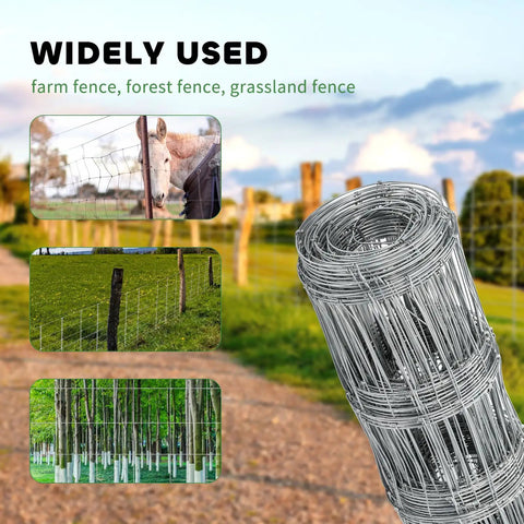Heavy Duty Cattle Panels Built Tough For Garden Trellis And Farm Fence 4 Ft By 100 Ft Galvanized Welded Wire With Hot Dip Finish