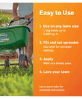 Person using a Scotts Turf Builder DLX spreader for Awesome Lawn Fungicide For Disease Prevention And Control Keeps Your Grass In Check Against 26 Lawn Diseases Like Brown Patch And Pythium Blight Treats Up To 5000 Sq Ft In A 10 Lb Bag