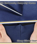 Durable Canvas Tool Bags 4 Pack 11.2 By 7 Inch Heavy Duty Zipper Pouches detail of material and stitching strength