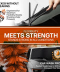 Image showing the Six And Three Quarter Inch Short Truck Antenna For Ford F 250 2017 To 2026 with flexibility and car wash proof features.