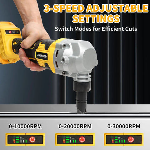 Badass Cordless Metal Nibbler Loaded With Brushless Motor And Three Speed Settings With Fully Rotating Head For Precision Sheet Metal Work Legit Beast That Slabs Through Mild Steel Smoothly