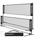 10 Ft Badminton Net With Height Adjustable Poles And Clear Height Marks For Badminton Tennis Beach Volleyball And Pickleball