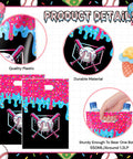 30 Pcs Baseball Snack Bags With Ice Cream Drip Pattern For Birthday Parties, sports tailgates, camping and summer events