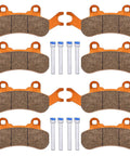 Can Am Maverick X3 Brake Pad Kit Four Front And Rear Sets For 4x4 XRS DPS Trail 800 1000 17 25 Models Including X3 Max And Defender Variants