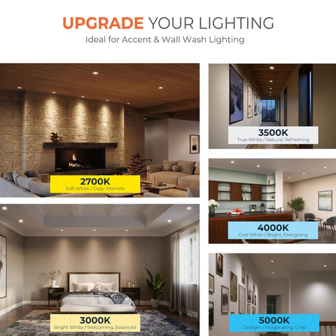 Killer 4 Inch Led Ceiling Light With Swiveling Adjustable Gimbal Trim For Dead Simple Diy Drywall Install And Flawless 5Cct Color Shifting Delivering A Stunning 900 Lumens Glow