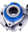 Close-up of a wheel hub bearing from the Front CV Axle Half Shaft Assemblies And Wheel Hub Bearing Kit For 06 11 Cadillac DTS 00 05 DeVille