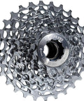PG-1070 10 Speed Cassette 11-28T Go-To Gear for Road and Mountain Bikes, silver steel cogs, aluminum spider