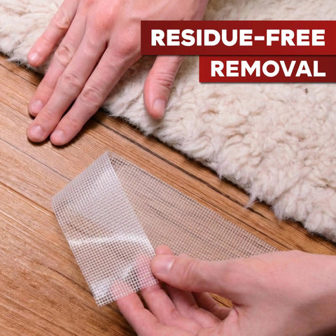 Double Sided Carpet Tape That Keeps Area Rugs In Place And Stays Put On Hardwood And Tile Floors Without Residue Or Damage 2 Inch
