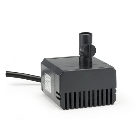 Dope 180 GPH Submersible Water Pump for fountains, waterfalls, aquatics, and filters, compact black design with outlet and cord