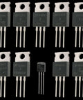 MOSFET Transistor Kit With 70 Piece All In One Assortment Including NMOS And PMOS Logic Level High Current Devices IRFZ44N IRF3205 IRF9540 IRF640N IRF740 2N7000