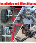 Beefed-Up Go Kart Brake Kit Compatible With Yerf-Dog Manco 9598 9597 And More detailed installation views