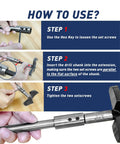 How to use Seven Inch Long Forstner Drill Bit Extension For Three Eighths Round Or Hex Shaft with step-by-step guide.
