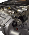 ICT Billet aluminum vacuum port adapter, 1/8 NPT hose fitting, installed on Holley High Ram MAP LS engine