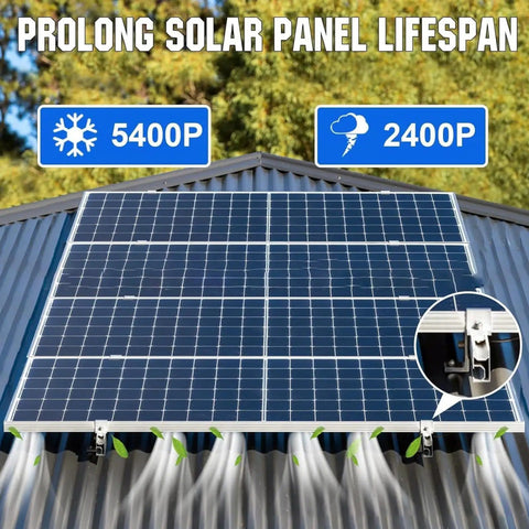 L Foot Solar Mount Brackets For Roof PV System with beefy aluminum alloy photovoltaic panel mounts on metal roof