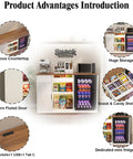 Snack Bar Cabinet With Fridge Space And Candy Display Shelf, All In One Coffee Station For Home Theater Or Game Room features diagram