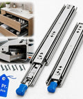 Heavy Duty Stainless Steel Drawer Slides 500 Lb Capacity Full Extension Rails Side Mount Industrial Grade Built To Haul Heavy Loads With Smooth Quiet Operation 2.5mm Steel Build for cabinet and RV drawers