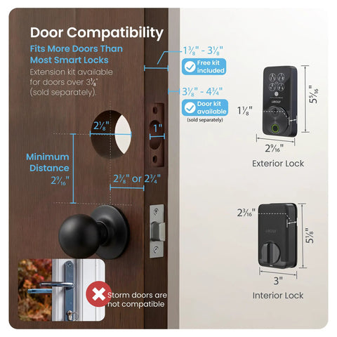 Top Notch Smart Wireless Deadbolt Featuring Ai Biometric Fingerprint Scanner And Apple Home Key Access For No Sweat Keyless Entry And Tight Home Security Your Household Will Grab Fast