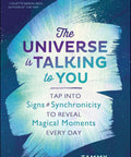 Real Talk Spiritual Guide To Decoding Universal Signs And Direct Synchronicity For Unlocking Daily Magical Moments book cover design.