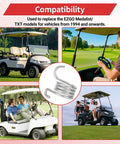 4 Piece Brake Return Springs Torsion Replacement For Medalist TXT 1994 And Up Golf Cart Accessories with Hook Ends