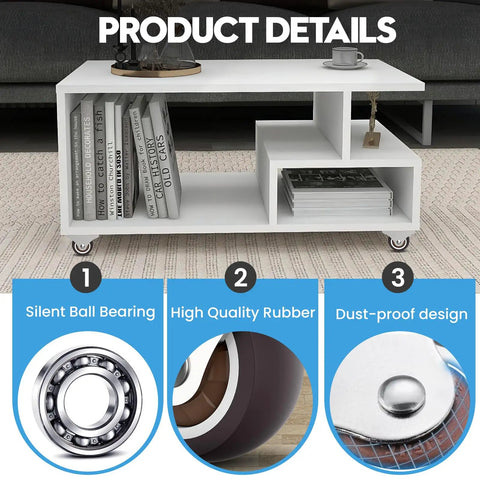 1.5 Inch Fixed Caster Wheels Low Profile TPR Rubber Casters For Furniture Drawers Storage Boxes Includes Silver Hardware 4 Pack with ball bearing.