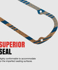 Valve Cover Gasket Set For Honda CR V 2002 2014 And A Broad Honda Acura Lineup Premium Engine Seal Kit For A Solid All In One Fit Civic Accord TSX RDX ILX Crosstour RSX CSX And More. blue cork valve cover gasket with seal holes