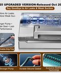 Pro Grade Food Vacuum Sealer Machine Fully Automatic Sealing System With Double Heat Seal Technology, interior view showing upgrades