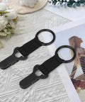 Hat Clip Travel Accessory 2 Pack For Luggage Bags Backpacks Hands Free Secure Hat Holder Keeps Hats Shaped Black