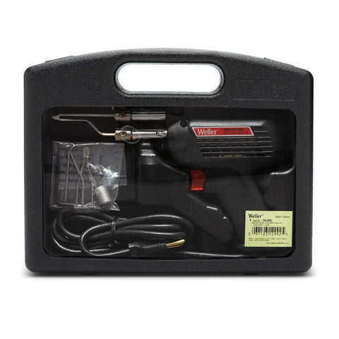 Industrial 300 Watt Soldering Gun Kit With Pro Grade Build And Quick Heat Up Durable Metal Body Adjustable Temperature Includes Spare Tips And Stand Perfect For Pros And DIY Enthusiasts For Heavy Duty Electronics Work in case