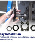Installation of Rear Axle Bearing And Seal Kit For Jeep Wrangler JK JKU 2007-2017 Replaces 68008523AA With Beefy Steel Bearings