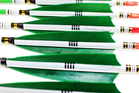 31 Inch Carbon Arrows With Green Turkey Feathers For Target Practice And Hunting Screw In Field Tips 12 Pack Built Tough For The Range Durable Archery Gear For 30 50 Lb Bows